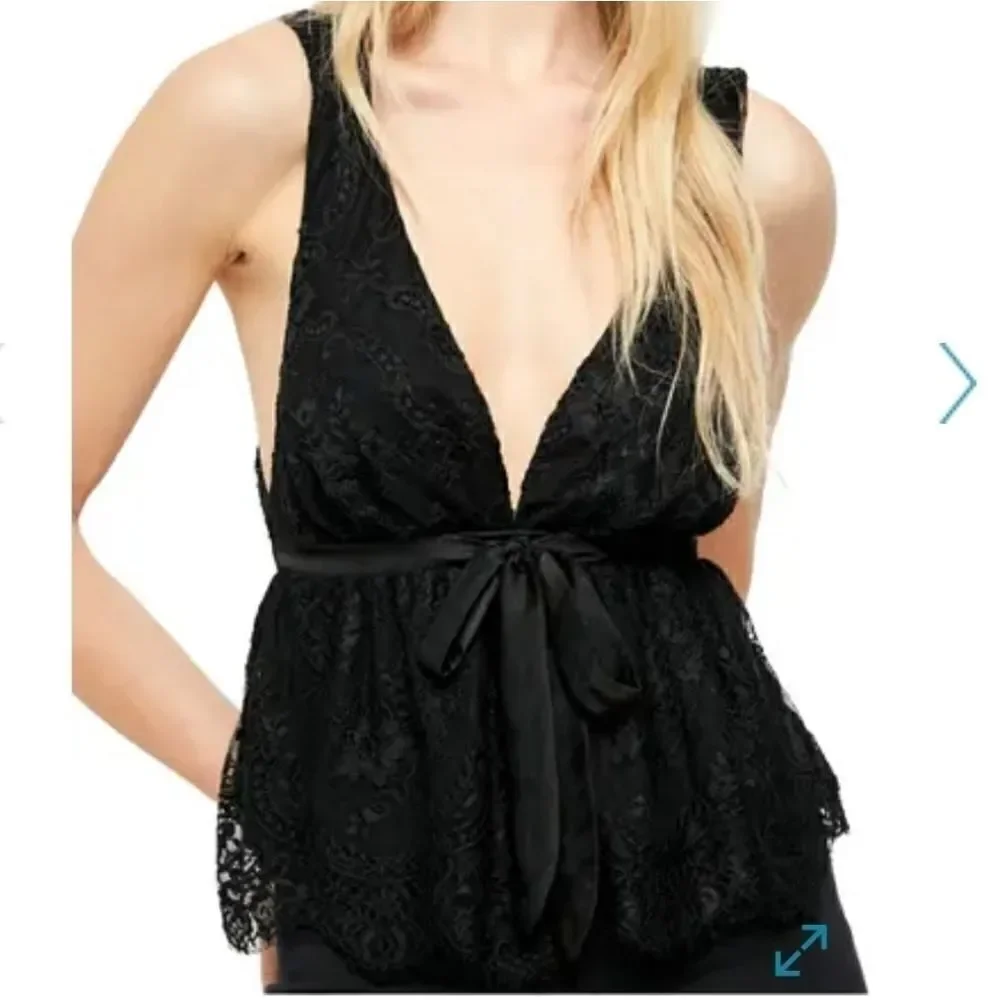 Free people chante lace tank